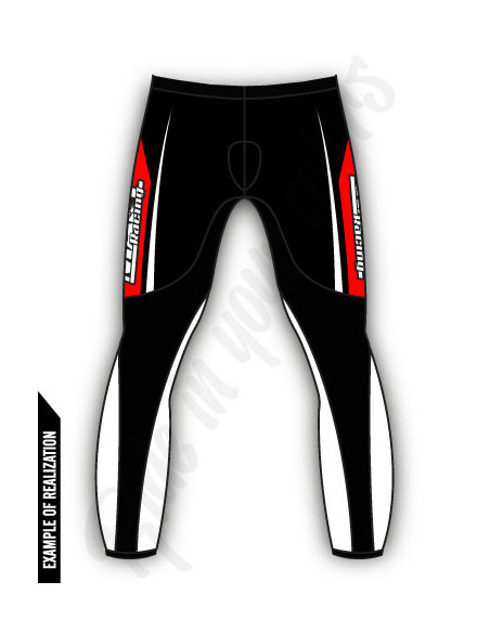 Leather motorcycle pants, customizable, made-to-measure