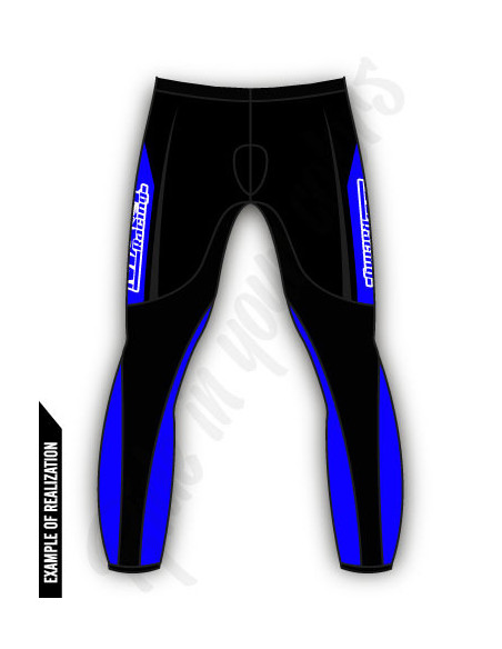 Leather motorcycle pants, customizable, made-to-measure
